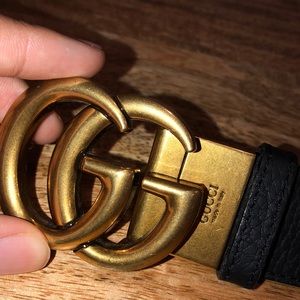 Reversible Gucci belt